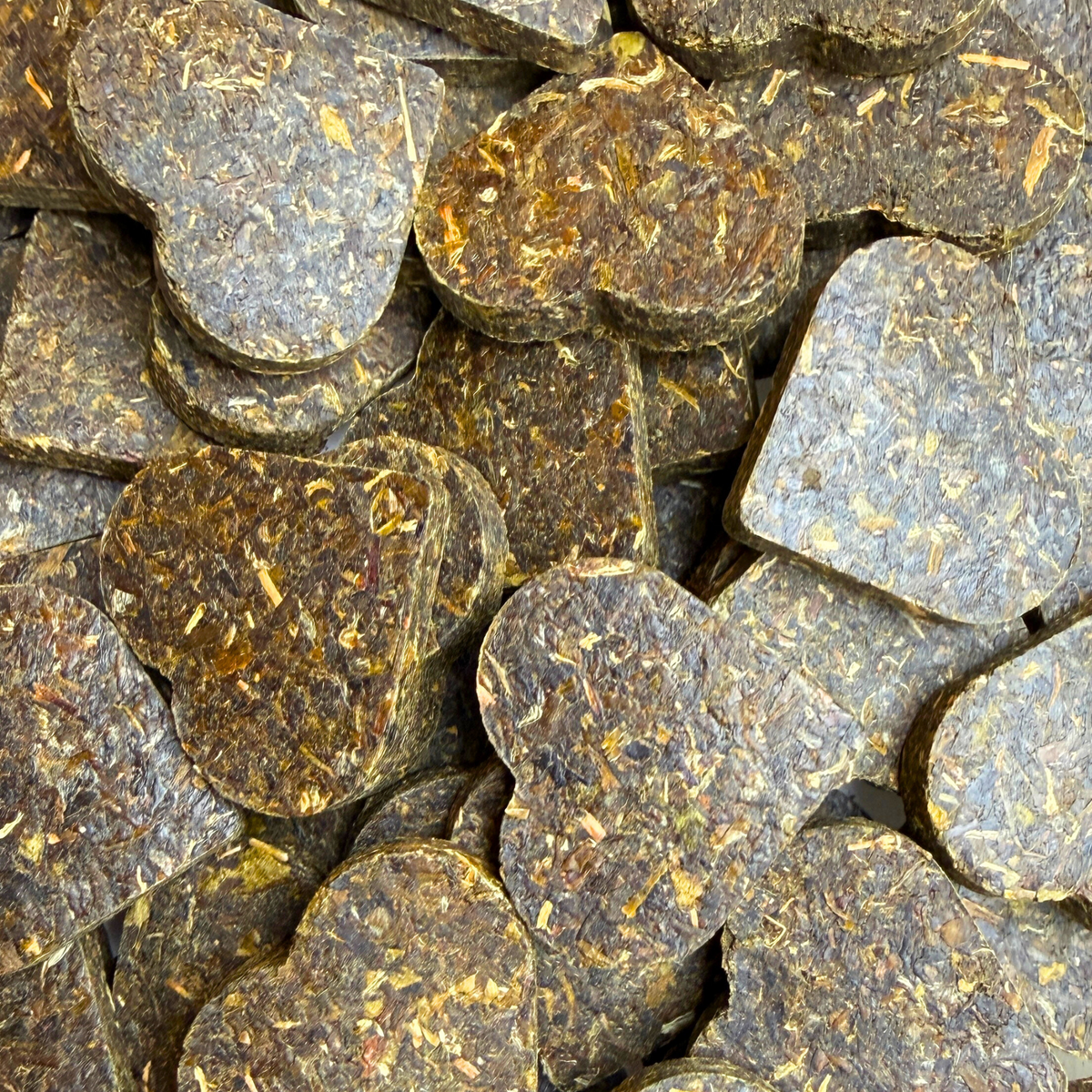 Heart Warmer green tea from Porter Hill, heartshaped and green