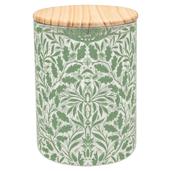 William Morris Acorn Medium Canister with Wooden Lid